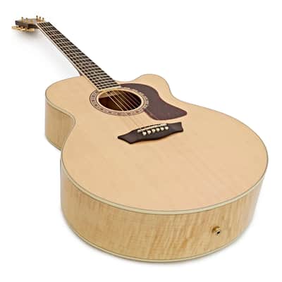 Washburn Heritage J40SCE Jumbo Electro Acoustic Guitar - Natural image 6