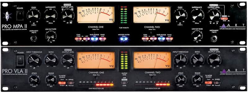 The Perfect Pairing: ART Pro MPA II 2-Channel Mic Preamp and VLA II 2-Channel Tube Compressor image 1