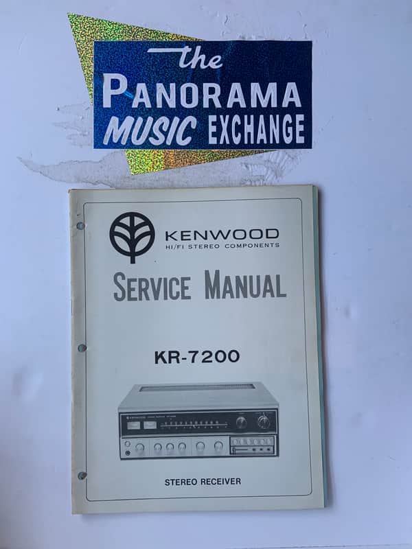 Kenwood Service Manual KR-7200 1972 image 1