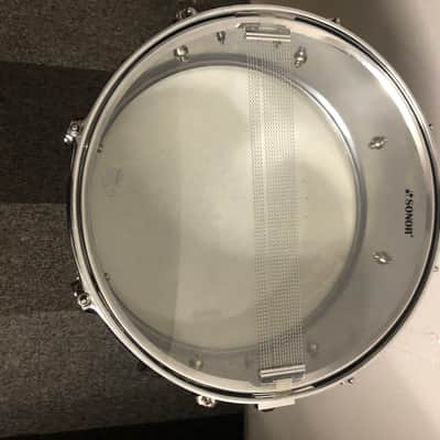Sonor Force steel snare with stand image 5
