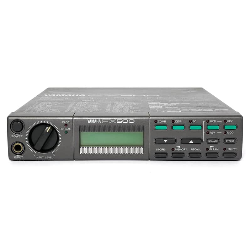 Yamaha FX-500 80s Rare Half Rack Multi-Effects Shoegazer 