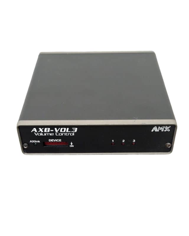 AMX AXB-VOL3 - 3-Channel Volume Control, Euroblock Connectors - Very Good image 1