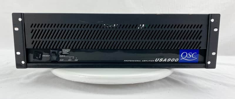 QSC USA 900 Professional Power Amplifier 2 Channel Amp | Reverb