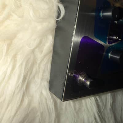 With box/ power supply/ most all inserts Electro-Harmonix Flanger Hoax Phaser / Flanger Modulator 2010s - Blue / Purple image 11