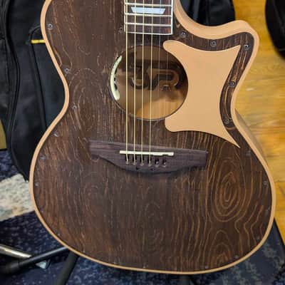 Lex 3D Ray AC1 3D Printed Carbon Fiber PLA Custom Acoustic Guitar image 5