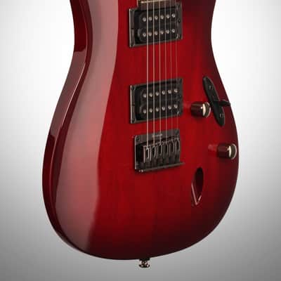 Ibanez S521 Electric Guitar, Blackberry Sunburst image 4