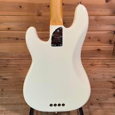 Fender American Professional II Precision Bass USED - Olympic White image 4