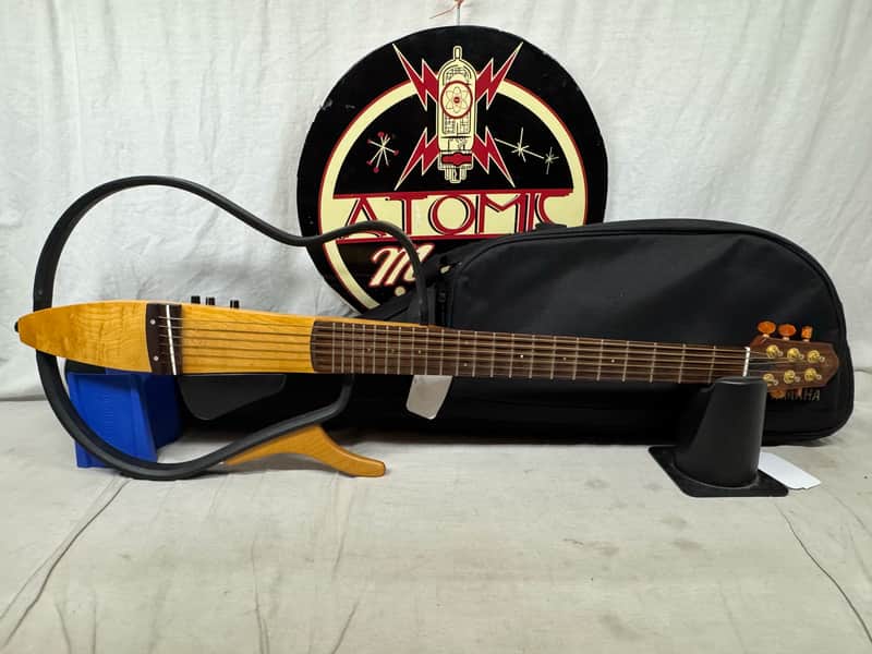 Yamaha SLG-100S SLG100S SLG Silent Guitar with Gig Bag image 1