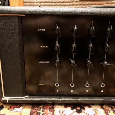 Vintage 1969 Hiwatt PA 200 DR203 Custom Built 6L6 Valve Amplifier Head image 2