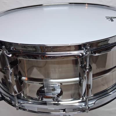 Pearl Custom Alloy Steel Sensitone 2010s  5.5x14" New Heads image 5