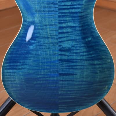 PRS Paul Reed Smith Hollowbody II Piezo Pattern 85/15LT Aquamarine image 21
