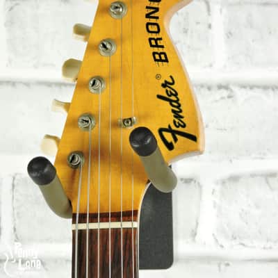 Fender Bronco Dakota Red Electric Guitar With Case – 1967 image 7