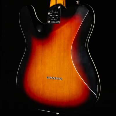 Fender American Ultra Luxe Vintage '60s Custom Telecaster Rosewood Fingerboard 3-Color Sunburst (074) image 2