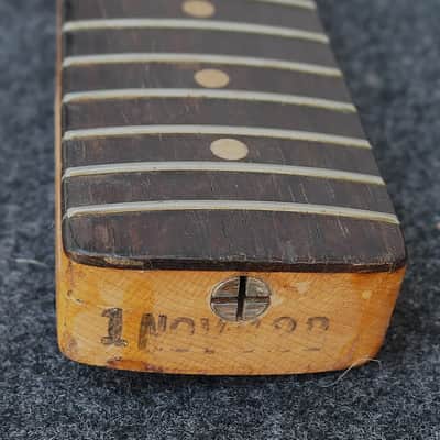 Vintage Fender Jaguar 1962 Black Refin SURFS UP image 6
