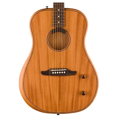 Used Fender Highway Series Dreadnought Acoustic - All-Mahogany w/Rosewood FB image 1