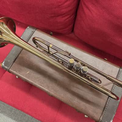 Monette Style Trumpet ( Copy) Refinished - Smoke Black Brass image 13