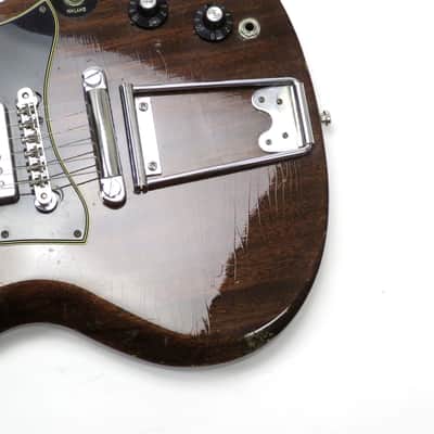 1971 Gibson SG Standard - Walnut Finish - Stop Tail Angus Young Vibe - Large Pickguard image 19