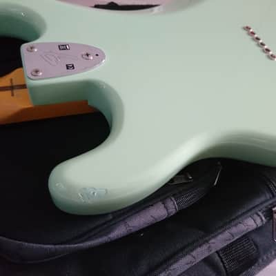 2011 Fender Pawn Shop '72 Stratocaster / Telecaster, Surf Green (MIJ, made in Japan) image 12