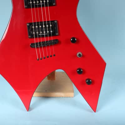 B.C. Rich Neck Through Series Warlock Electric Guitar - Blood Red NT image 12