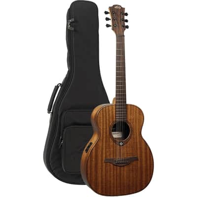Lag Travel Kae Chitarra Acustica Travel Khaya Mahogany Eq image 4