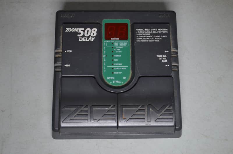 Zoom 508 Delay 1997 - 2000 - Black / Green | Reverb
