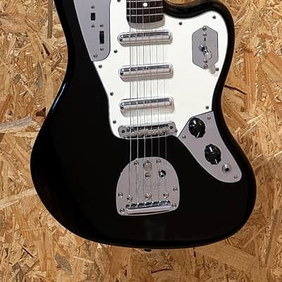 Pre Owned Fender 2025 Limited Edition Johnny Marr Signature Special Jaguar - Black, RW Inc. Case image 3