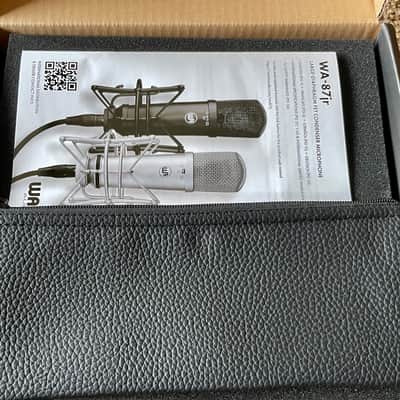 Warm Audio WA-87jr SE Large Diaphragm Cardioid Condenser Microphone 2025 - Present - Matte Black image 4