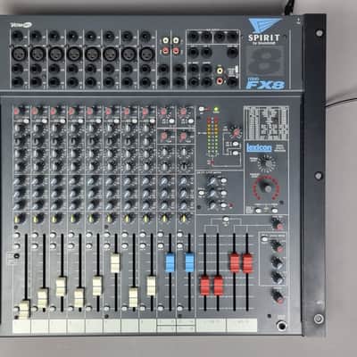 Soundcraft Spirit FX8 mixer w/ Lexicon effects & Rack ears image 2