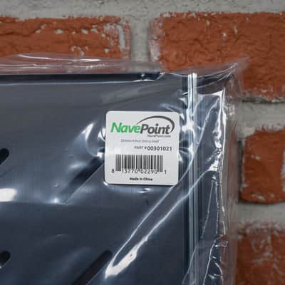 Navepoint 350mm 4-Post 1U Vented Rack Sliding Shelf Black image 5