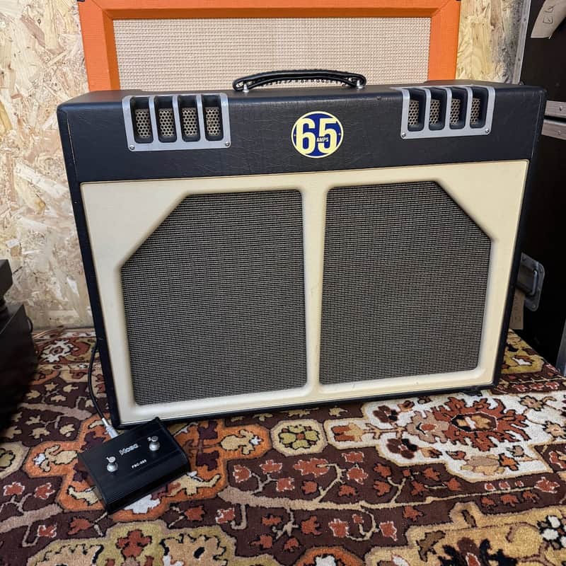 2004 65 Amps London 2x12 Valve Amplifier Combo w/ F Case *Ex Paul Stacey Oasis* image 1