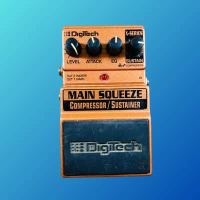 DigiTech Main Squeeze Compressor Sustainer Pedal | Reverb