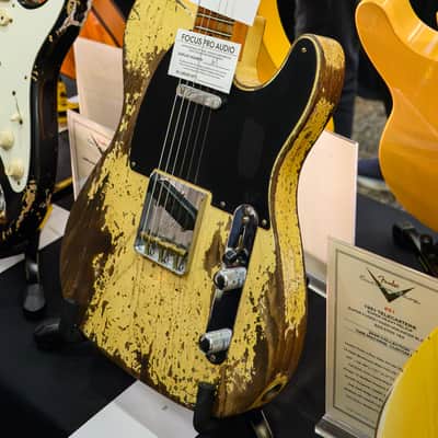 (Pre-Order) Fender 1951 Telecaster - Multiple Aging Levels - 2026 Collection - Time Machine Series - Custom Built, Super Faded/aged Nocaster Blonde - Super Heavy Relic - 2026 Summer Dealer Event #61 image 1