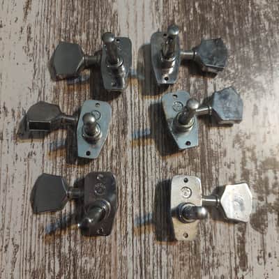 Electra MIJ 3x3 LP Style Keystone Tuners off MIJ 1980s Omega Series image 1