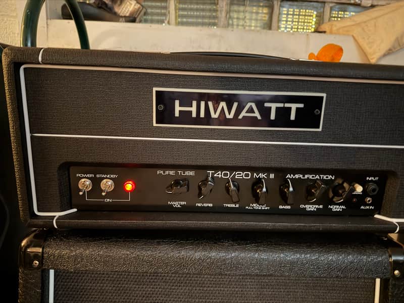 Hiwatt T40/20 MKIII 40-Watt Guitar Amp Head 2019 image 1