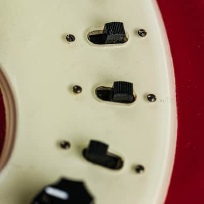 1963 Hagström Kent PB-24-G red image 14