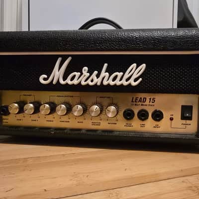 Marshall G15MS Lead 15 15-Watt Micro Stack Late 90s-Early 2000s - Black image 4