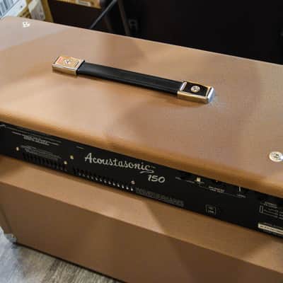 Fender Acoustasonic 150 2-Channel 150-Watt 2x8" Acoustic Guitar Amp - Brown image 4