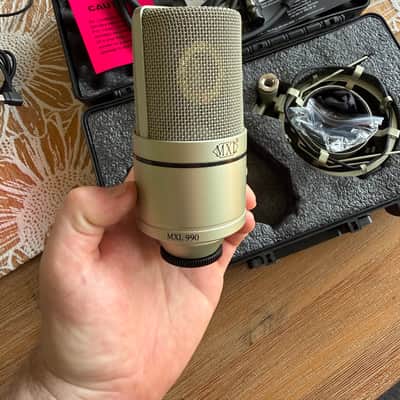 MXL 990 Condenser Microphone 2010s - Metal image 3