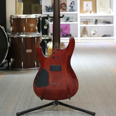 2019 Ibanez S61AL Axion Label Black Mirage Gradation Electric Guitar image 7