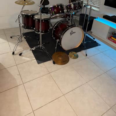 Gretsch 7 piece full kit Catalina Maple Deep Cherry finish 2026 - Deep Cherry image 14