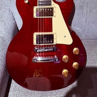 2025 Gibson Les Paul Studio Session Cherry- Seymour Duncan Custom Pickups image 1