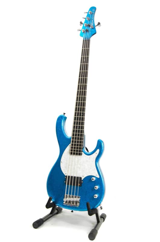 Used Modulus FB5 Flea Signature 5-String Bass Guitar With Case