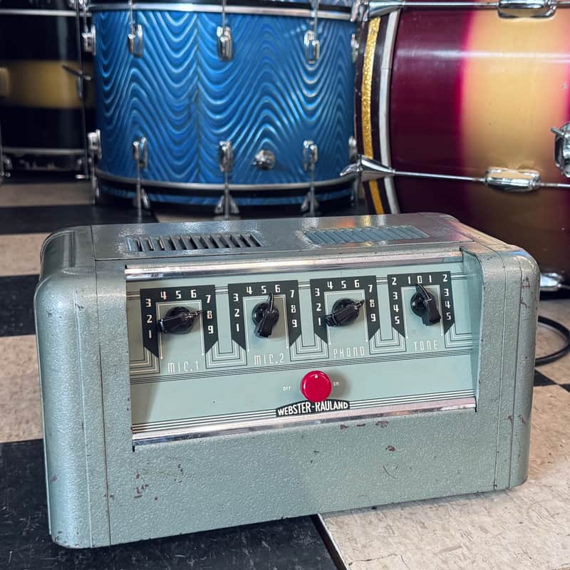 Webster-Rauland W-812A Tube P.A converted to guitar amp 1940s image 1