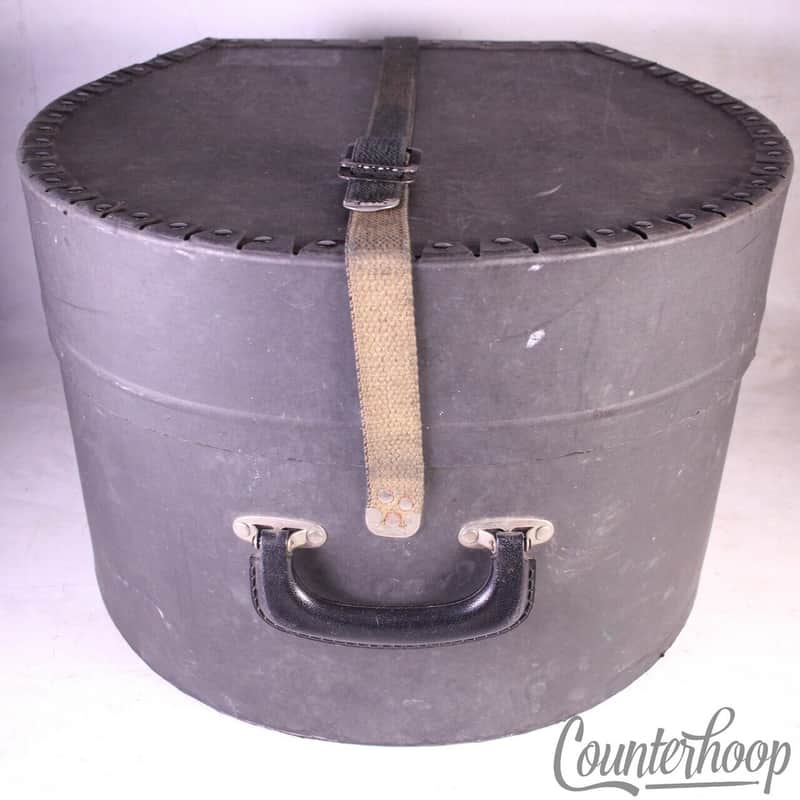 *Humes&Berg 9x13"Fibre Rack Tom Drum Case 17x11+4+Straps+Handle Hard Shell Fiber image 1