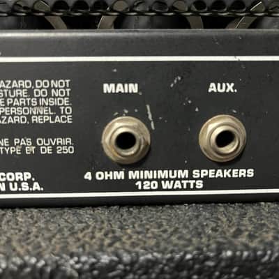 UPDATED SEE LISTING!  Peavey Rock Master Vintage Tube Series 120-Watt Guitar Head 1980s - Black. UPDATED SEE LISTING! image 8