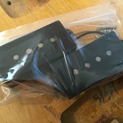 Fender Precision Bass Guitar Pickup 1959 with Copper shielding and screws , springs image 10