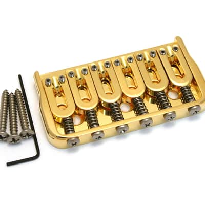 41060G Hipshot Gold Fixed Hardtail Bridge .125" Floor 41100G