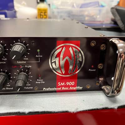 SWR SM-900 800W Vintage Hybrid Bass Amplifier image 6