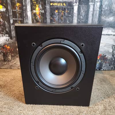 Polk Polk Audio PSW250 compact, powered home theater subwoofer 90s - Black image 4