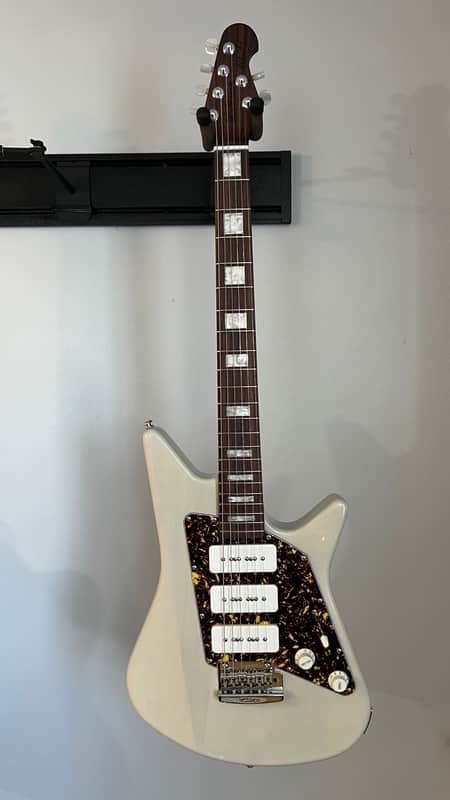 2022 - Ernie Ball Music Man BFR Albert Lee MM90 - Ghost in the Shell (White) image 1